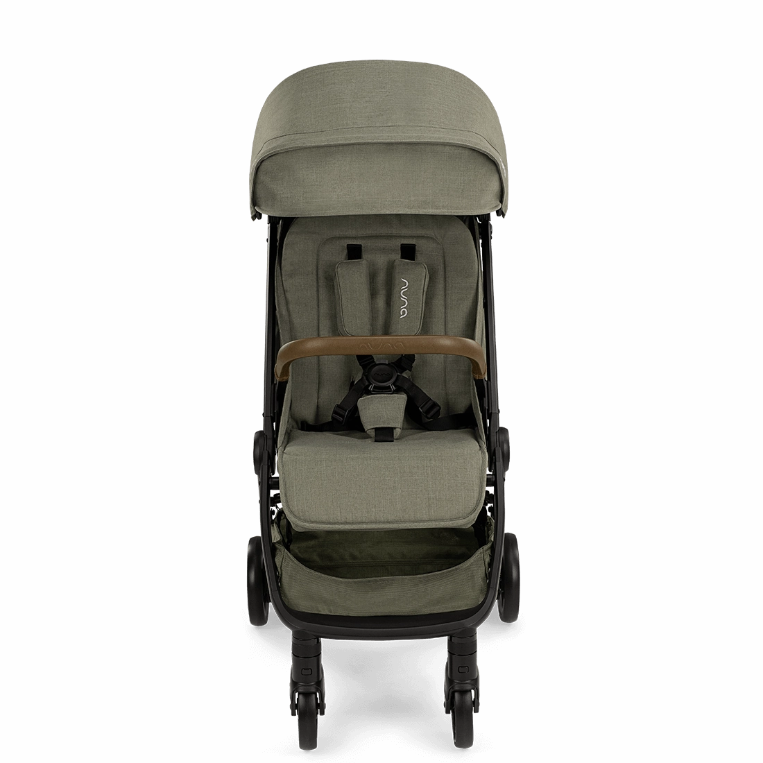 Nuna Trvl Stroller- Pine (w/ rain cover & travel bag)