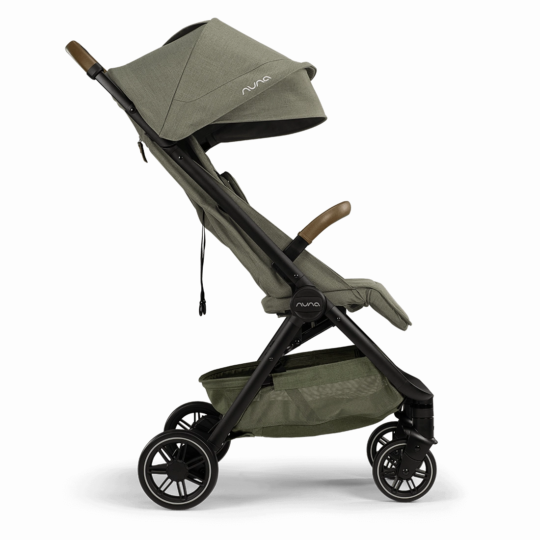 Nuna Trvl Stroller- Pine (w/ rain cover & travel bag)
