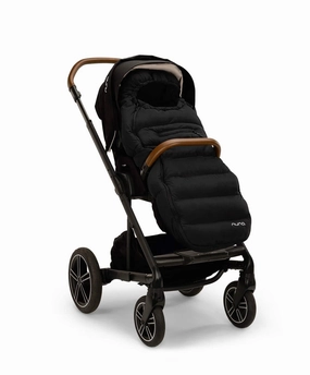 Nuna Winter Stroller Footmuff Set (inc. Gloves and Bag) in Caviar
