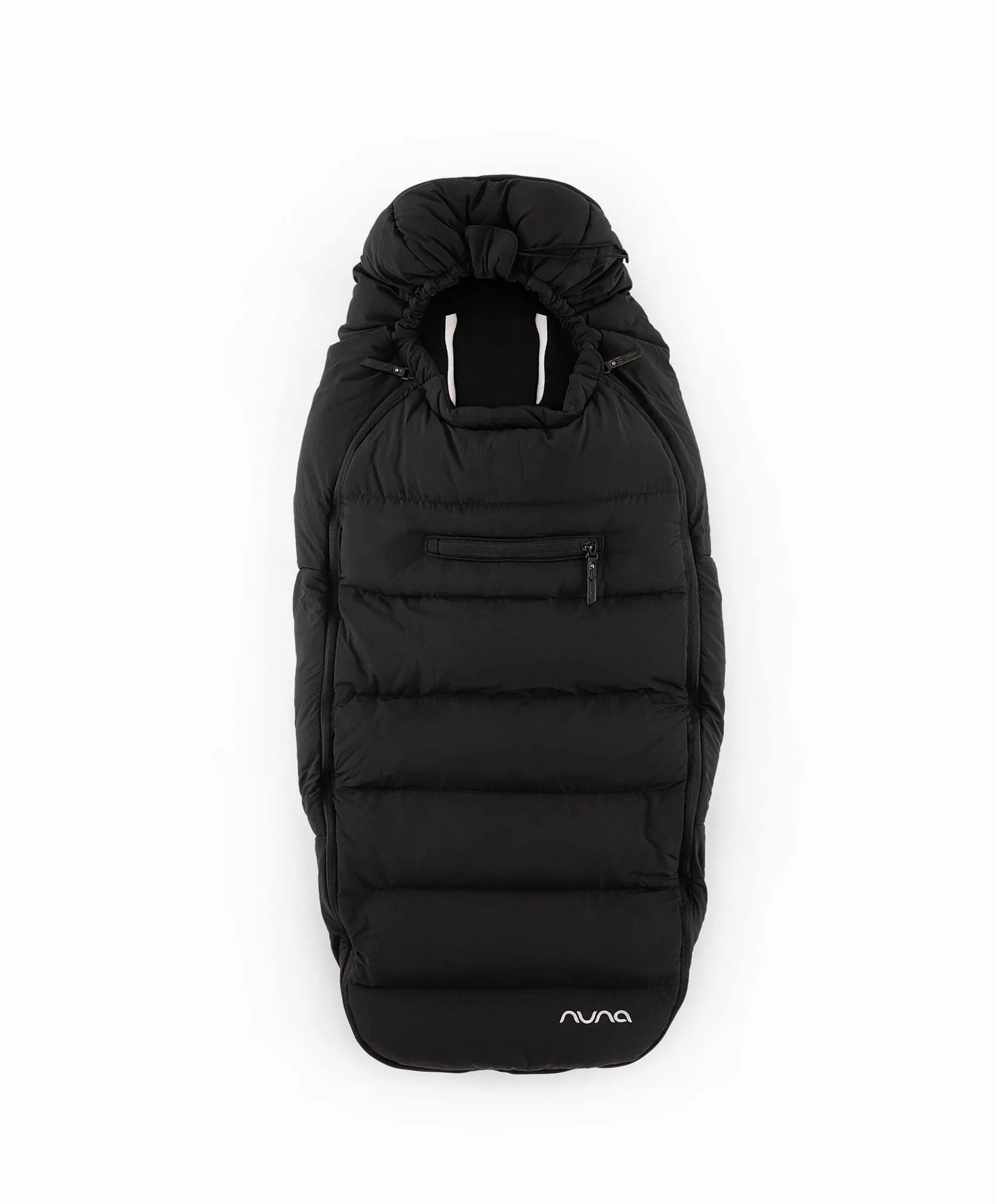 Nuna Winter Stroller Footmuff Set (inc. Gloves and Bag) in Caviar