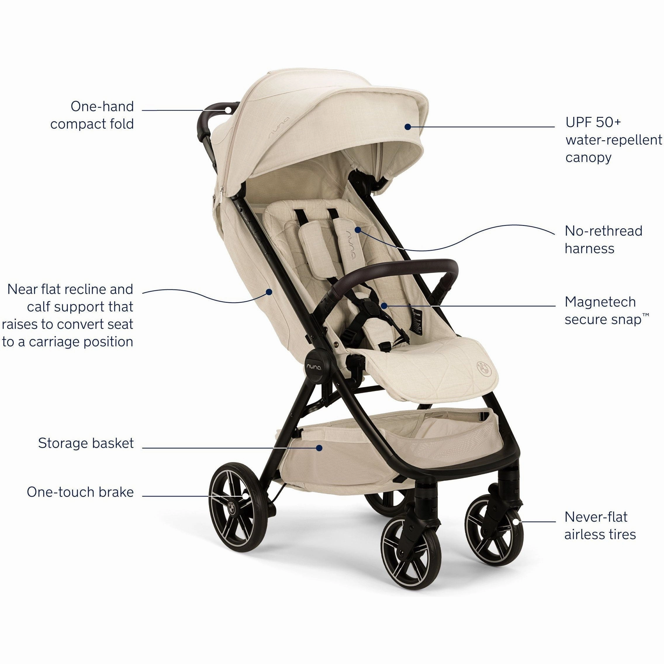 Nuna x BMW TRVL LX Stroller   Carry Bag