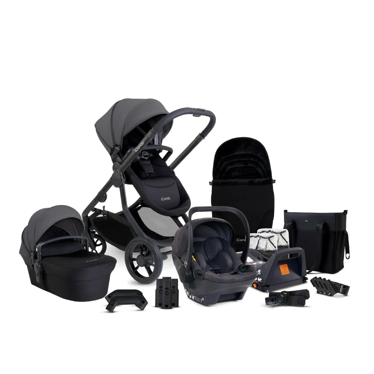 Orange 4 Travel System with iCandy Cocoon & Base