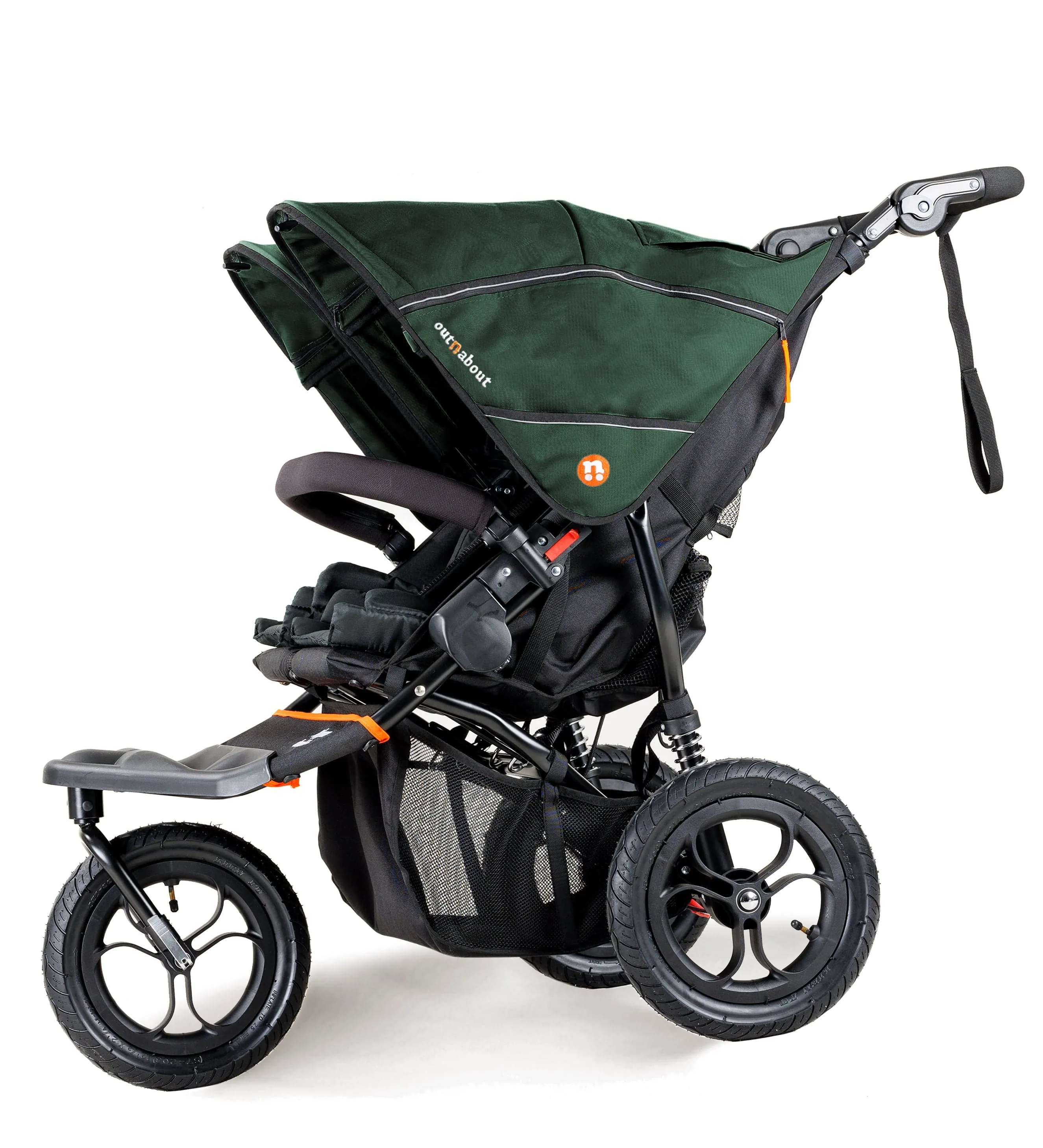 Out n About Nipper Double Duo Starter Kit in Sycamore Green