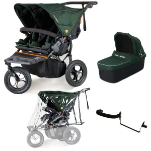 Out n About Nipper Double Duo Starter Kit in Sycamore Green