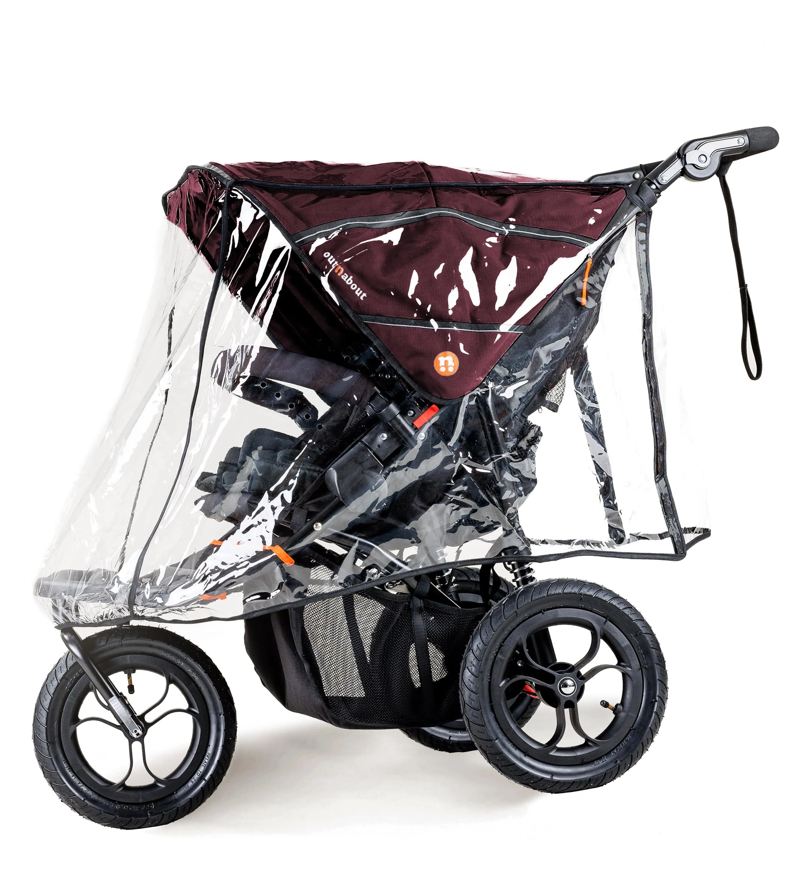 Out n About Nipper Double Twin Ultimate Kit in Brambleberry Red