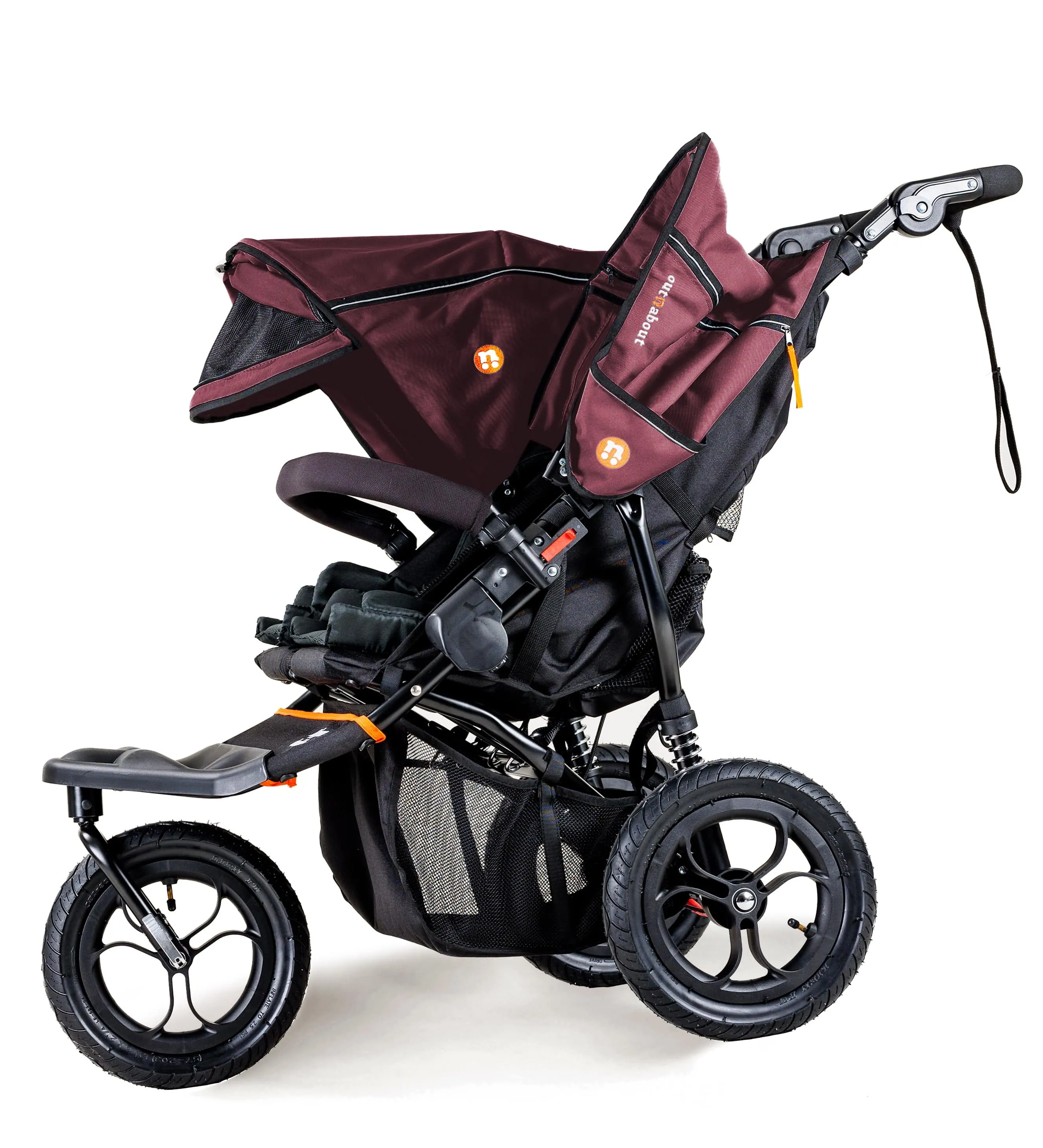 Out n About Nipper Double Twin Ultimate Kit in Brambleberry Red