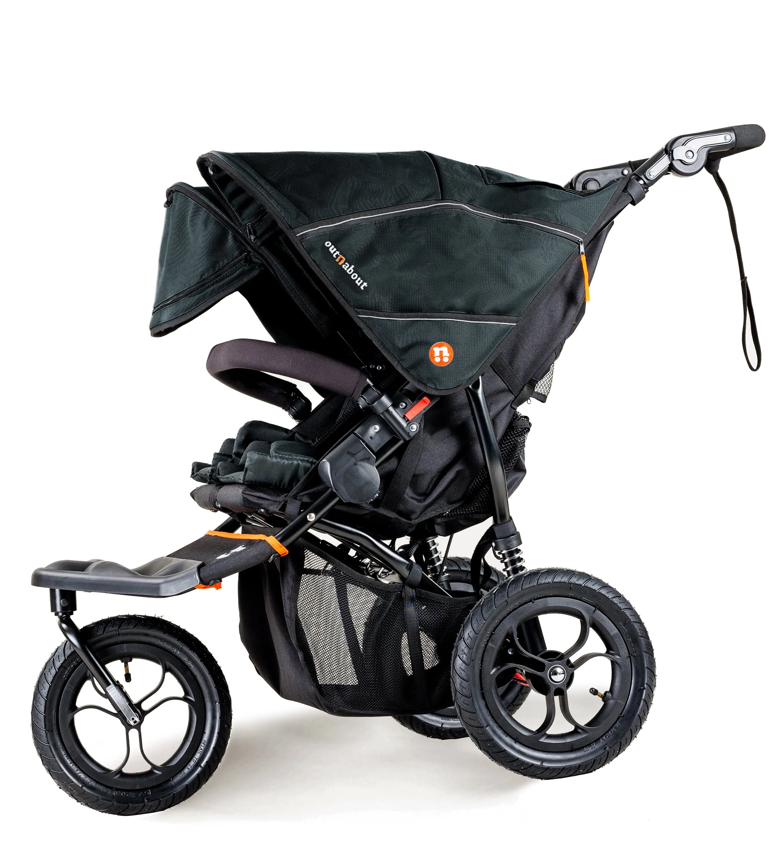 Out n About Nipper Double Twin Ultimate Kit in Forest Black