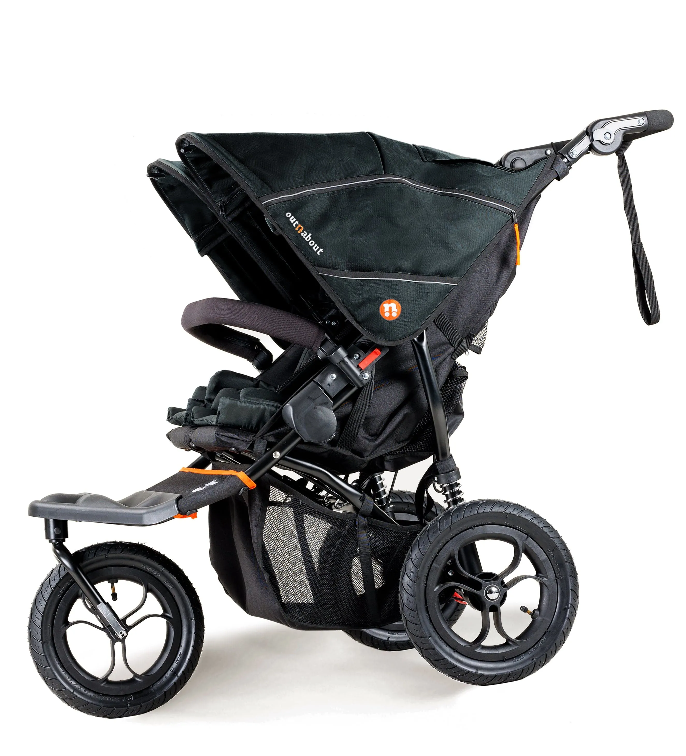 Out n About Nipper Double Twin Ultimate Kit in Forest Black