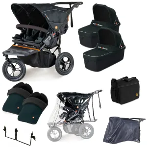 Out n About Nipper Double Twin Ultimate Kit in Forest Black