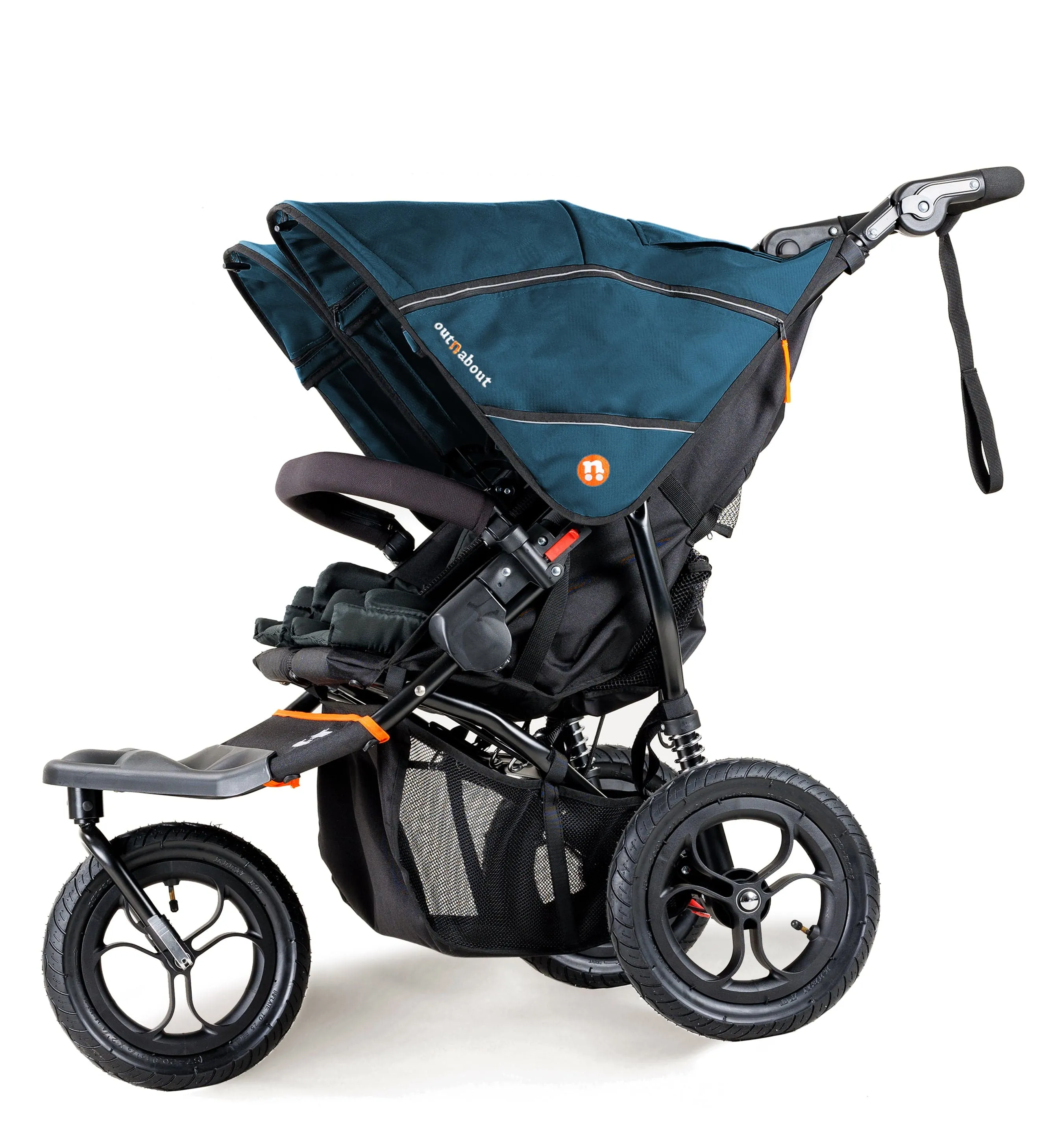 Out n About Nipper Double Twin Ultimate Kit in Highland Blue