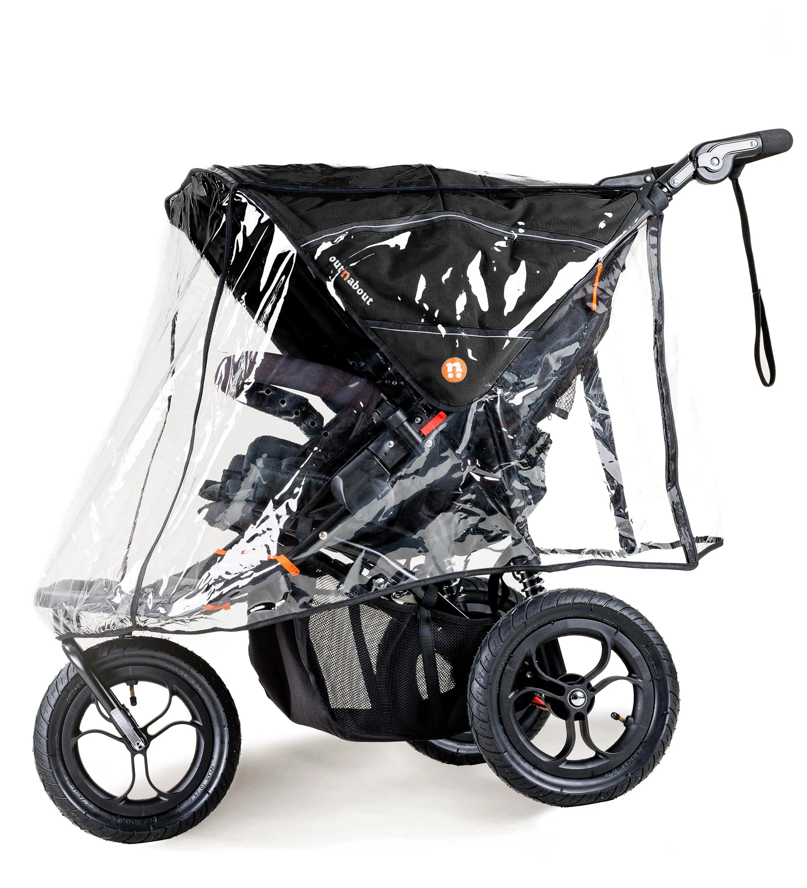 Out n About Nipper Double Twin Ultimate Kit in Summit Black