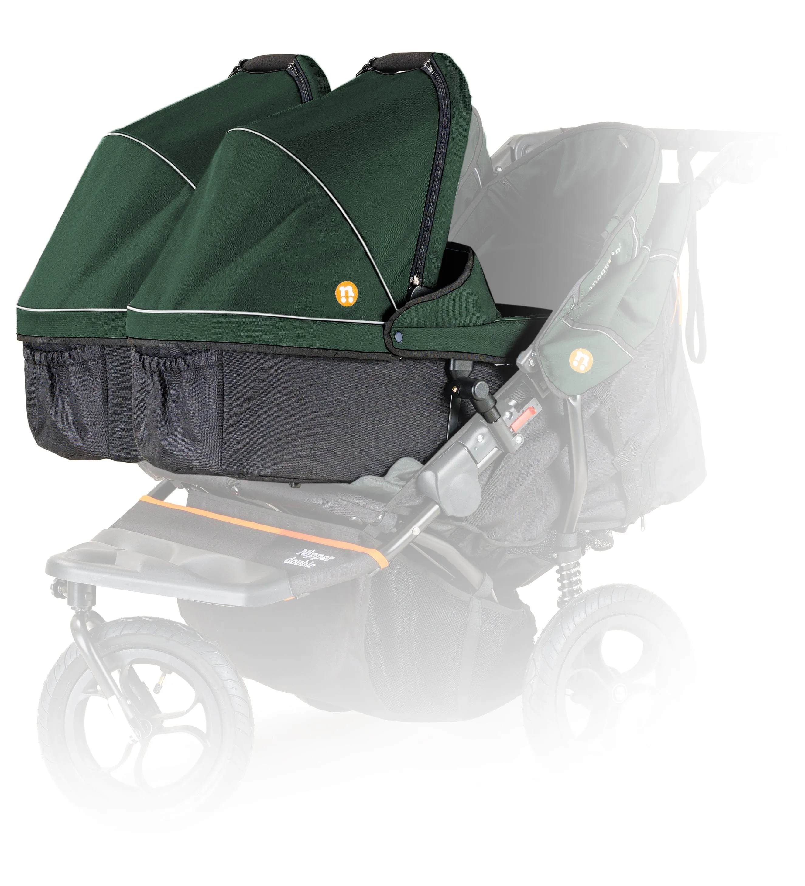 Out n About Nipper Double Twin Ultimate Kit in Sycamore Green