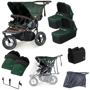 Out n About Nipper Double Twin Ultimate Kit in Sycamore Green
