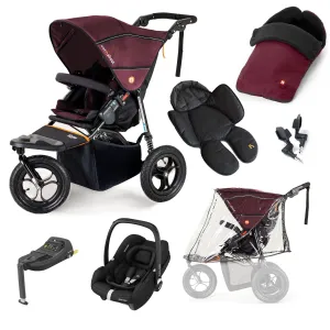 Out n About Nipper Single Maxi-Cosi Comfort Kit in Brambleberry Red