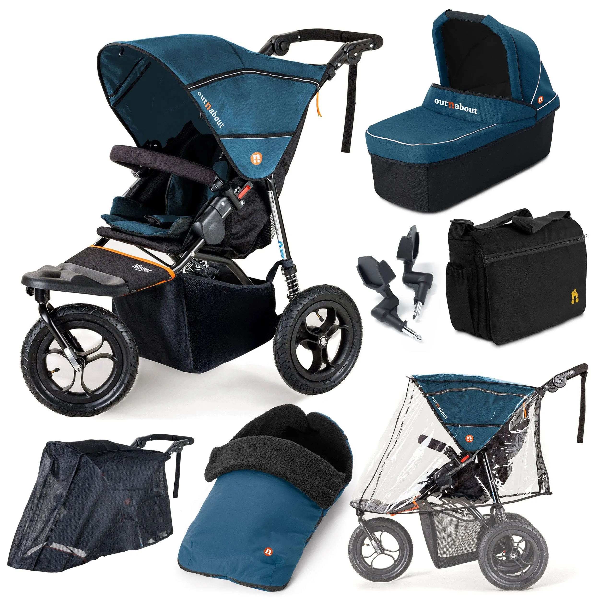 Out n About Nipper Single Ultimate Kit in Highland Blue