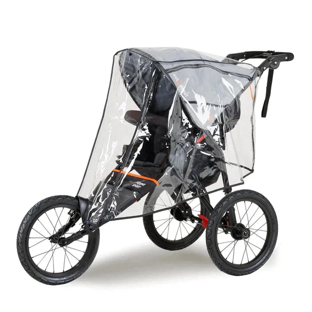 Out N About Nipper Sport V5 Adventure Bundle - Rocksalt Grey