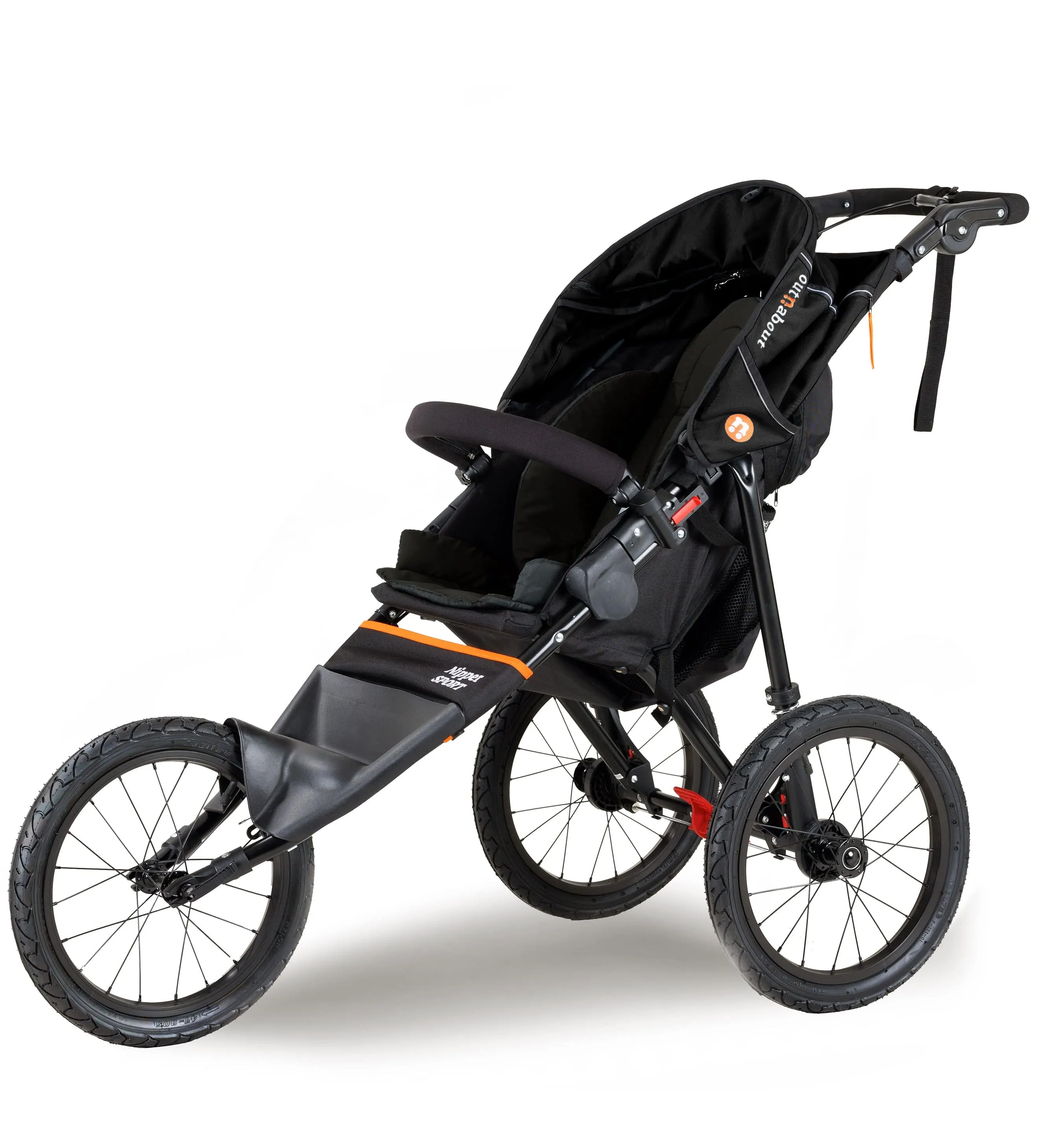 Out n About Nipper Sport V5 Single Pushchair - Summit Black