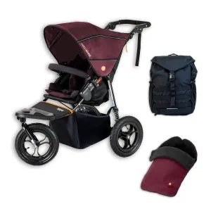 Out N About Nipper V5 All-Terrain Adventure Bundle - Brambleberry Red