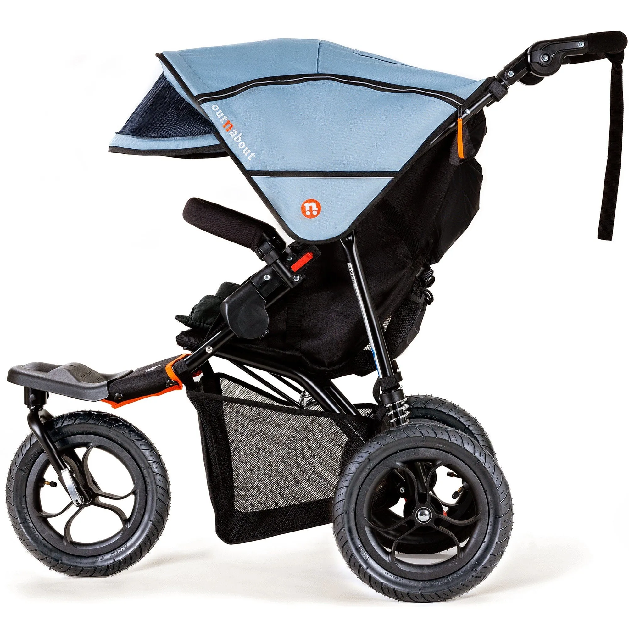 Out n About Nipper V5 All Terrain Pushchair - Rock Salt Grey