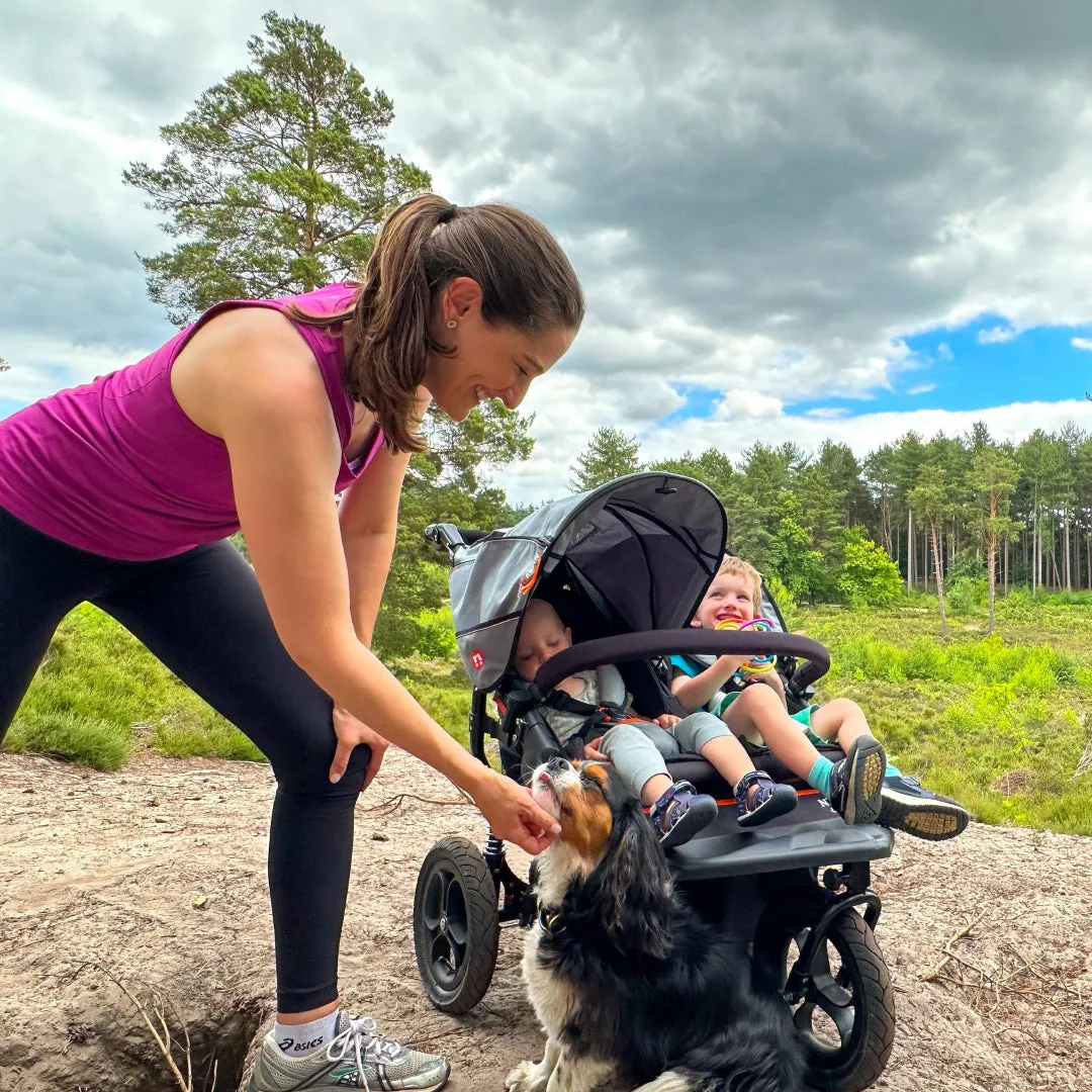 Out N About Nipper V5 Double Pushchair - Sycamore Green