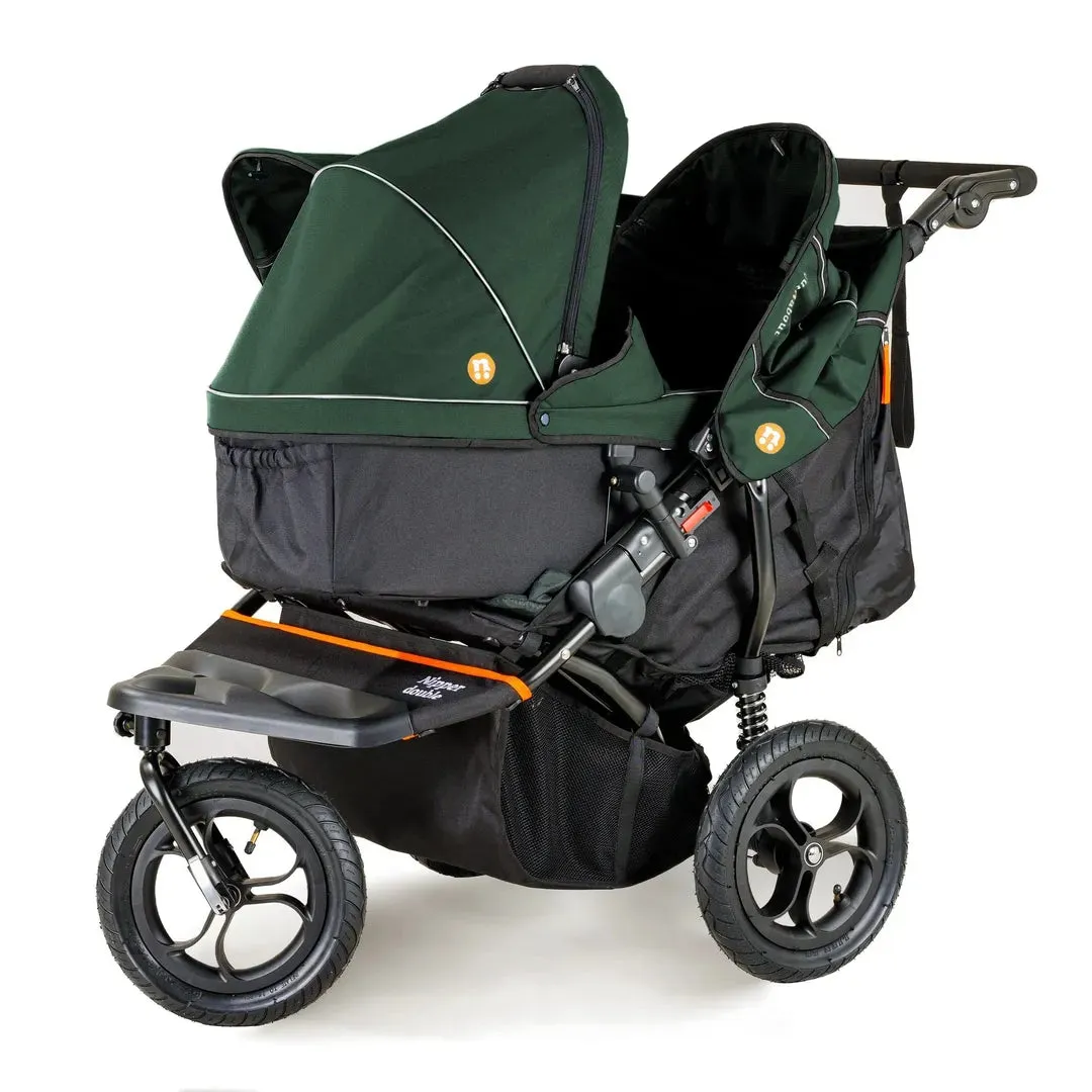 Out N About Nipper V5 Double Pushchair - Sycamore Green