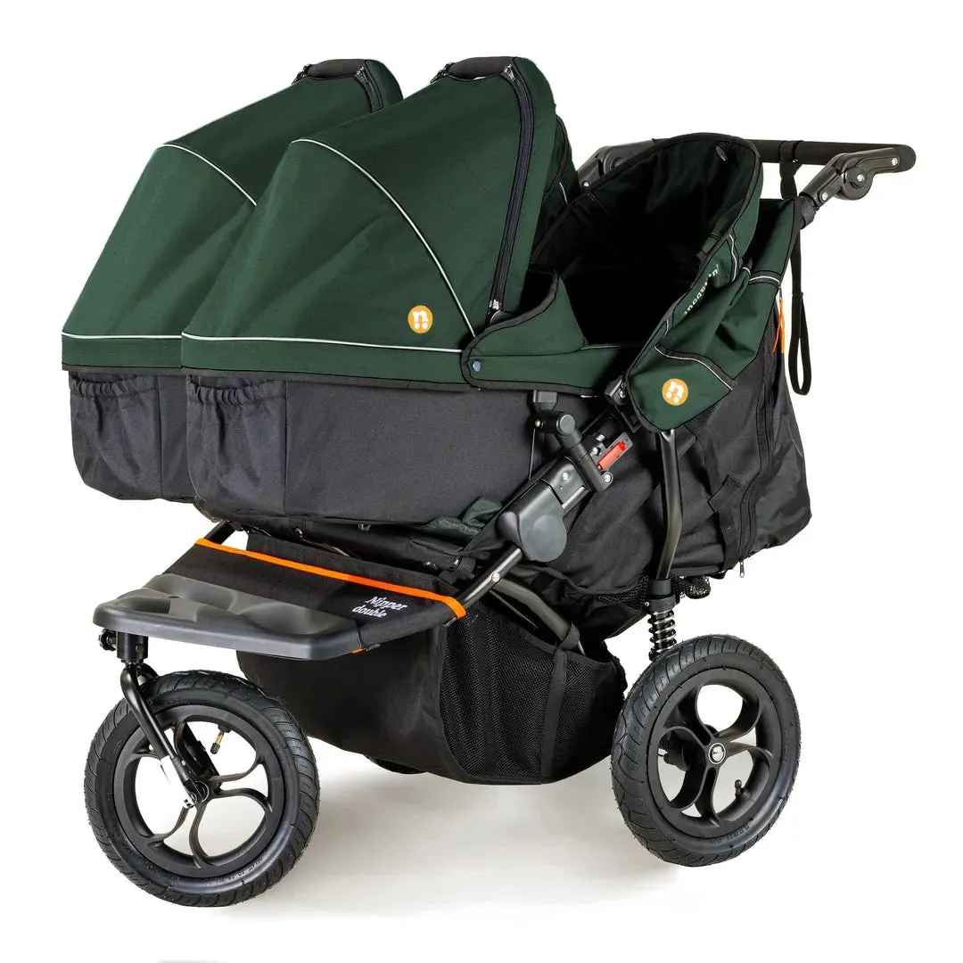 Out N About Nipper V5 Double Pushchair - Sycamore Green