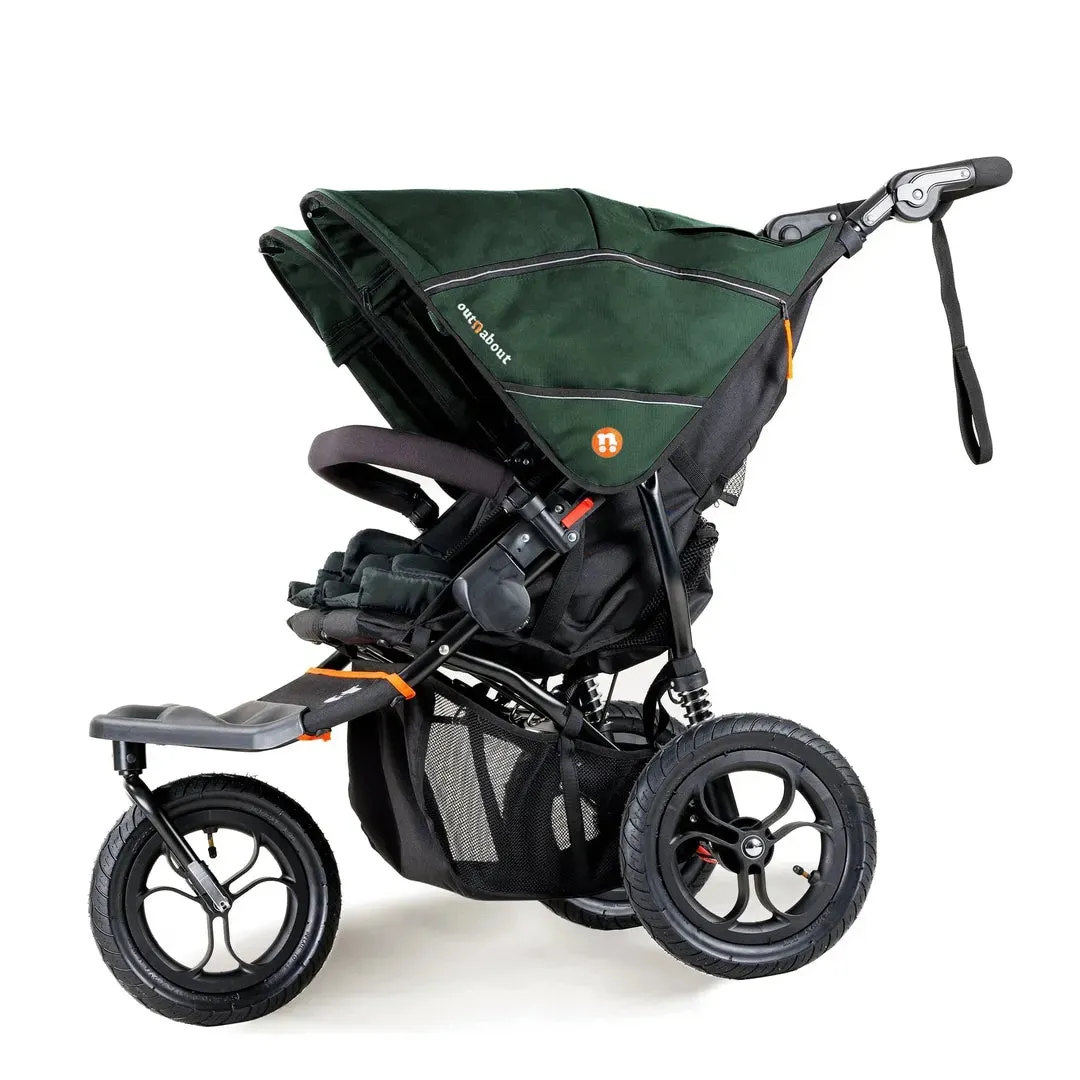 Out N About Nipper V5 Double Pushchair - Sycamore Green
