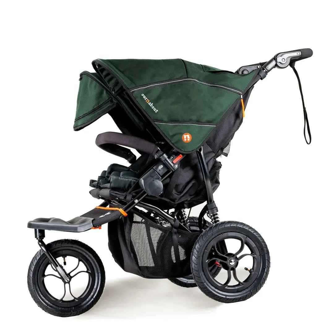 Out N About Nipper V5 Double Pushchair - Sycamore Green