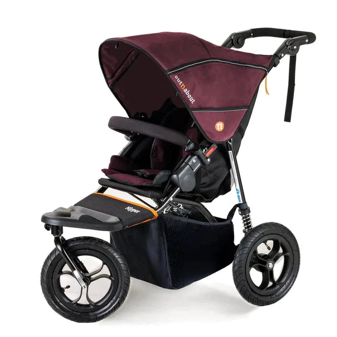 Out N About V5 New Parent Starter Bundle - Brambleberry Red