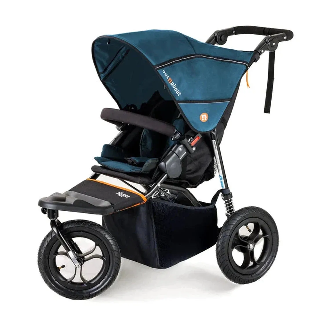 Out N About V5 New Parent Starter Bundle - Highland Blue