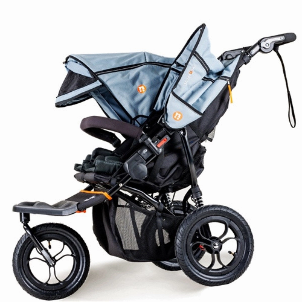 Out 'n' About Nipper Double Twin Starter Bundle, Rocksalt Grey