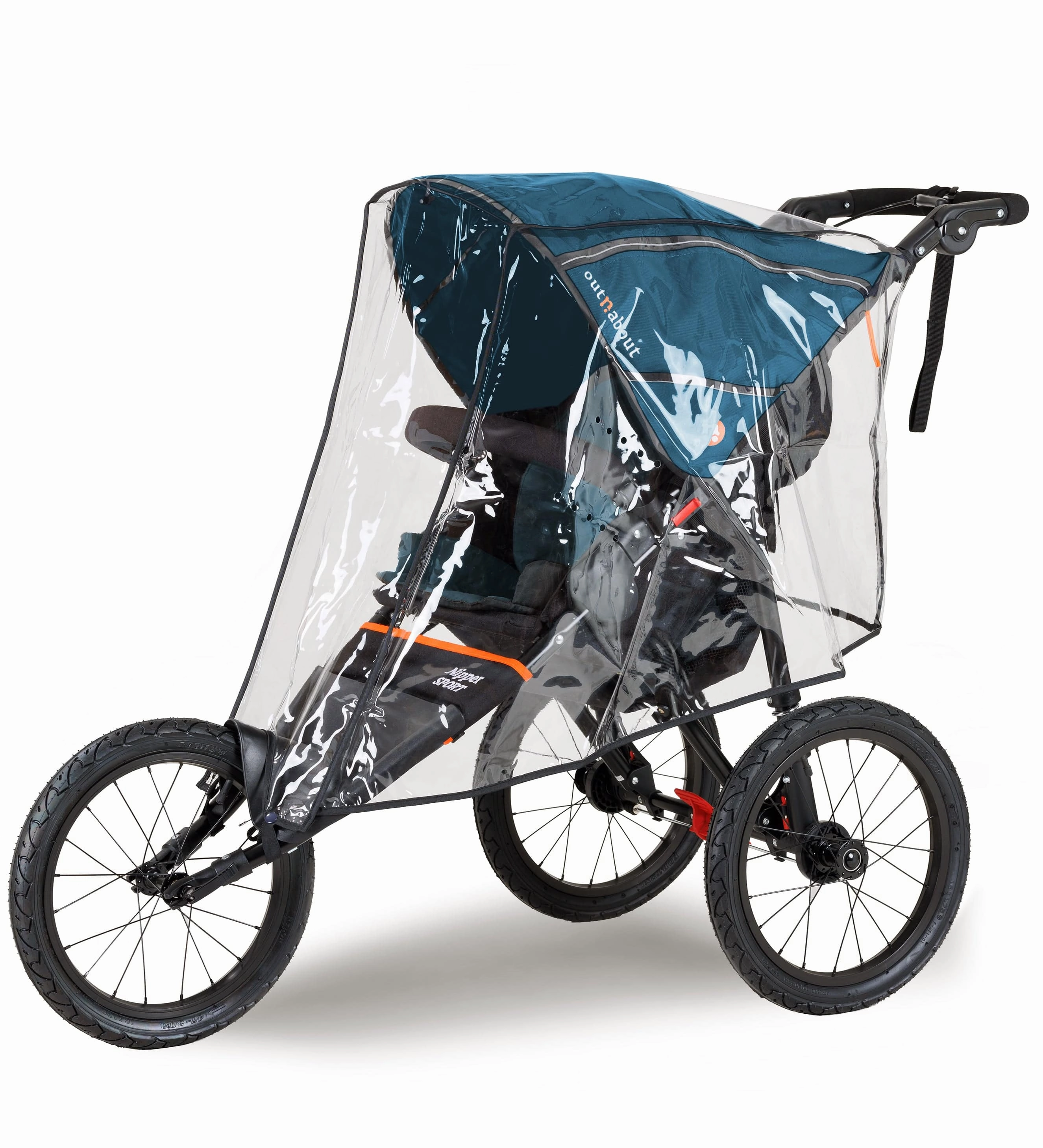 Out n About Nipper Sport V5 Single Pushchair - Highland Blue