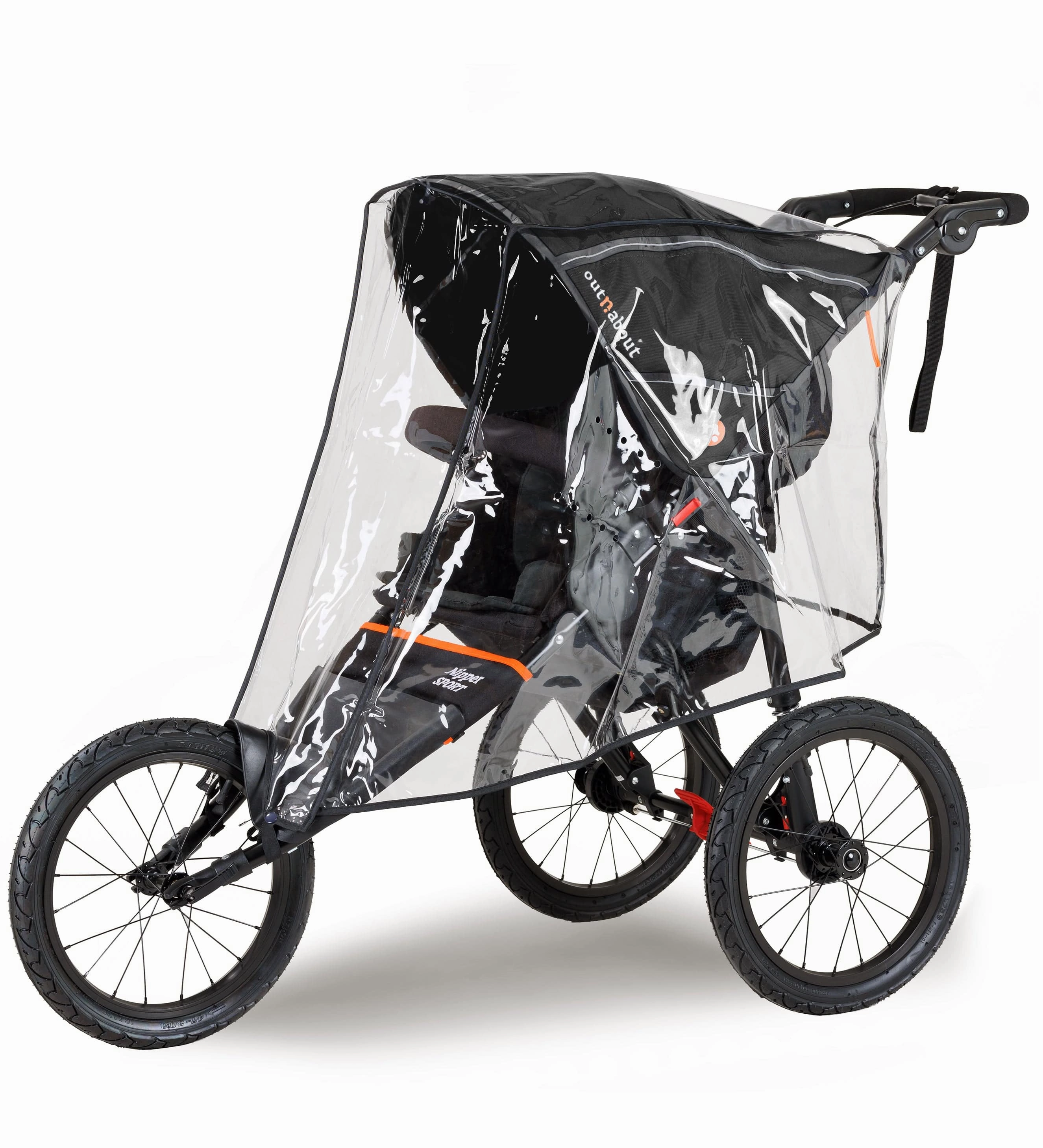 Out n About Nipper Sport V5 Single Pushchair - Summit Black