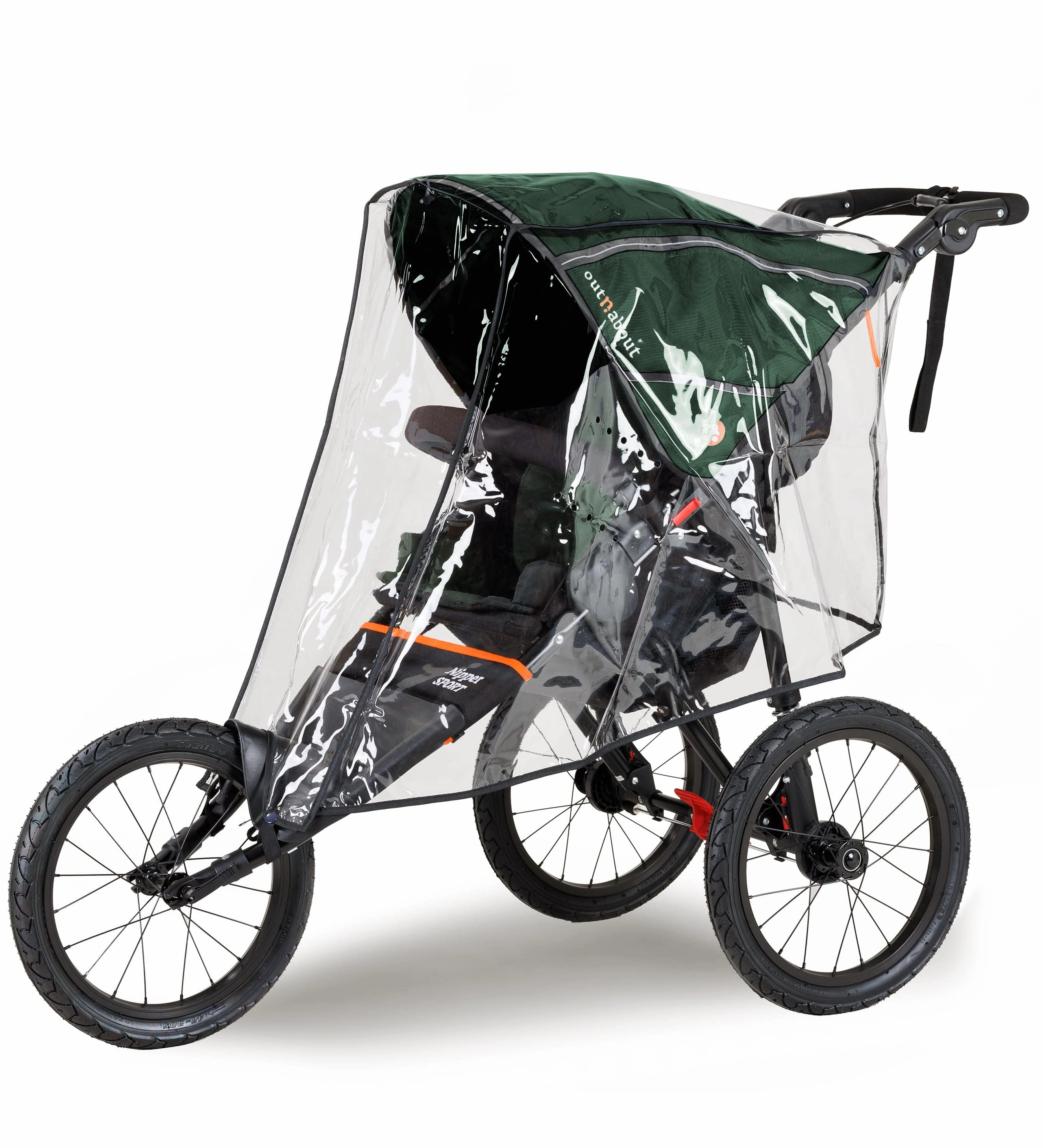 Out n About Nipper Sport V5 Single Pushchair - Sycamore Green