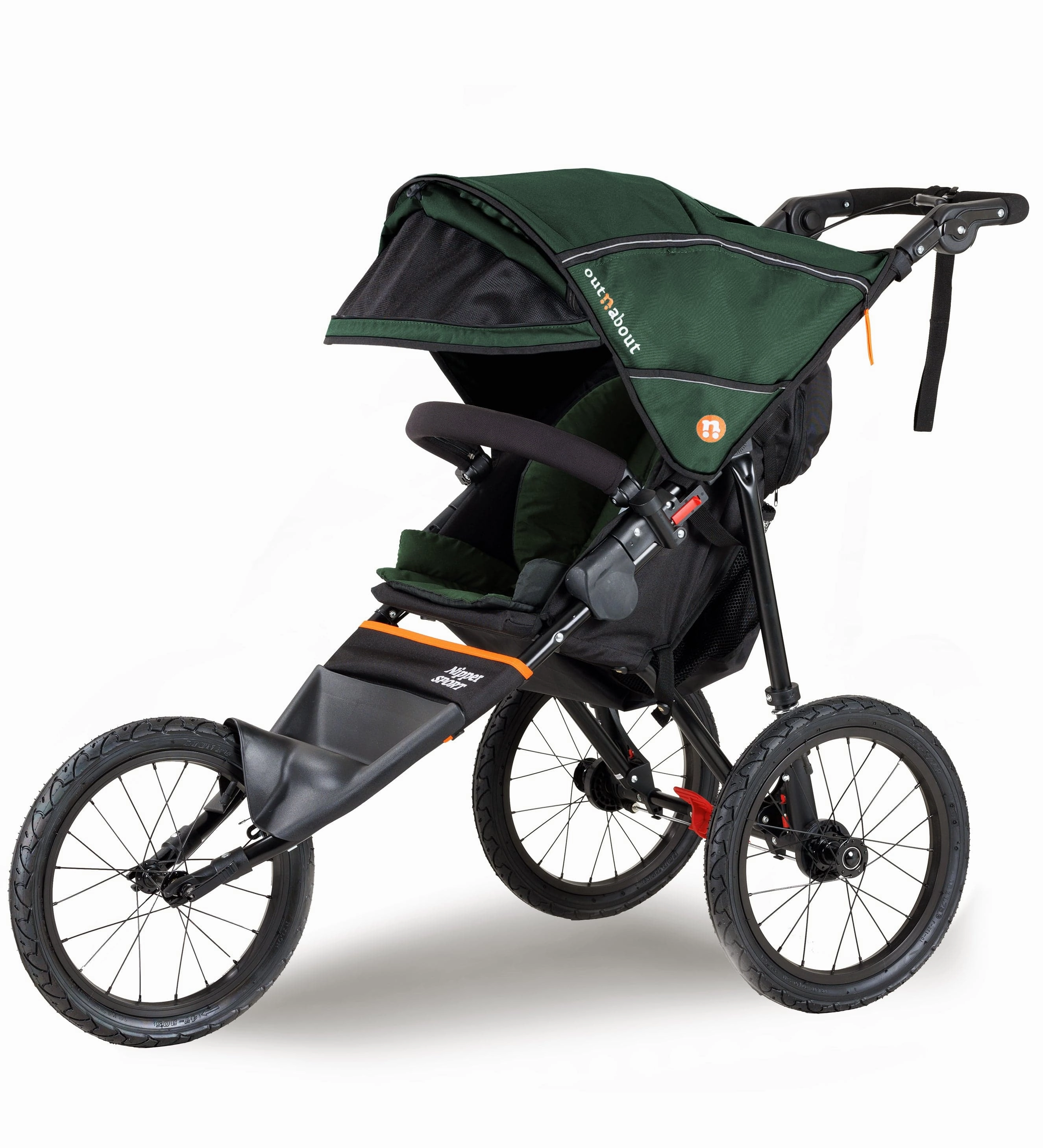 Out n About Nipper Sport V5 Single Pushchair - Sycamore Green