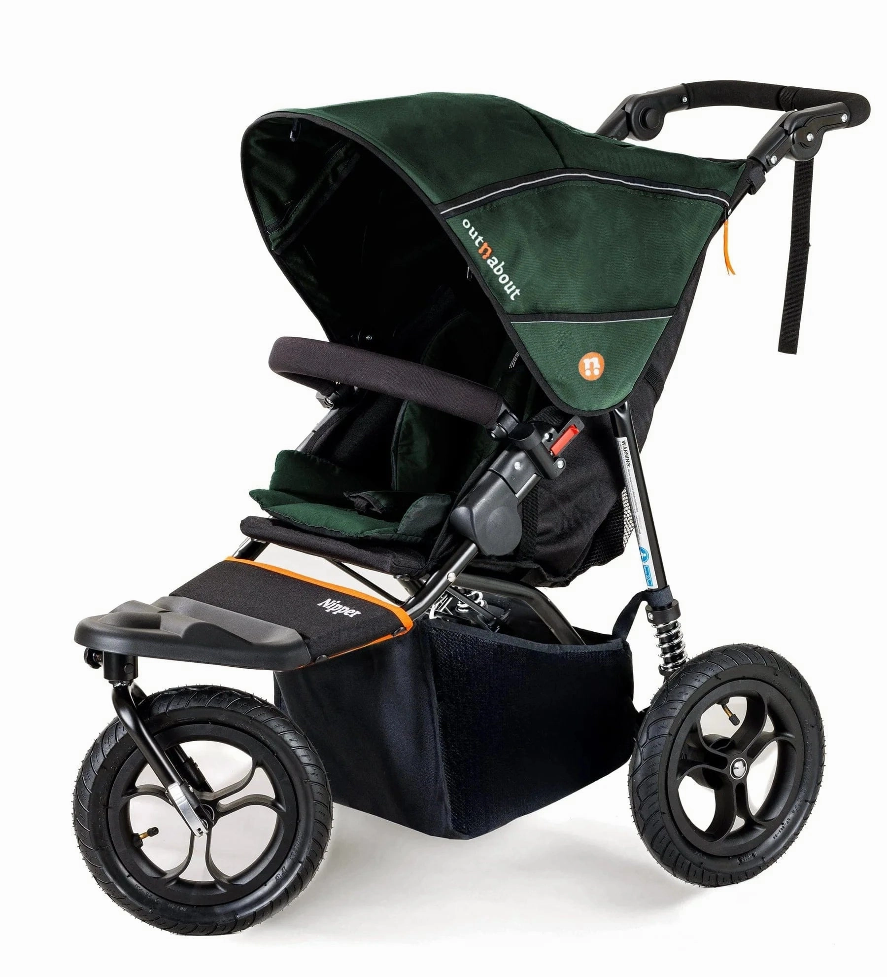Out N About Nipper V5 All-Terrain Adventure Bundle - Sycamore Green