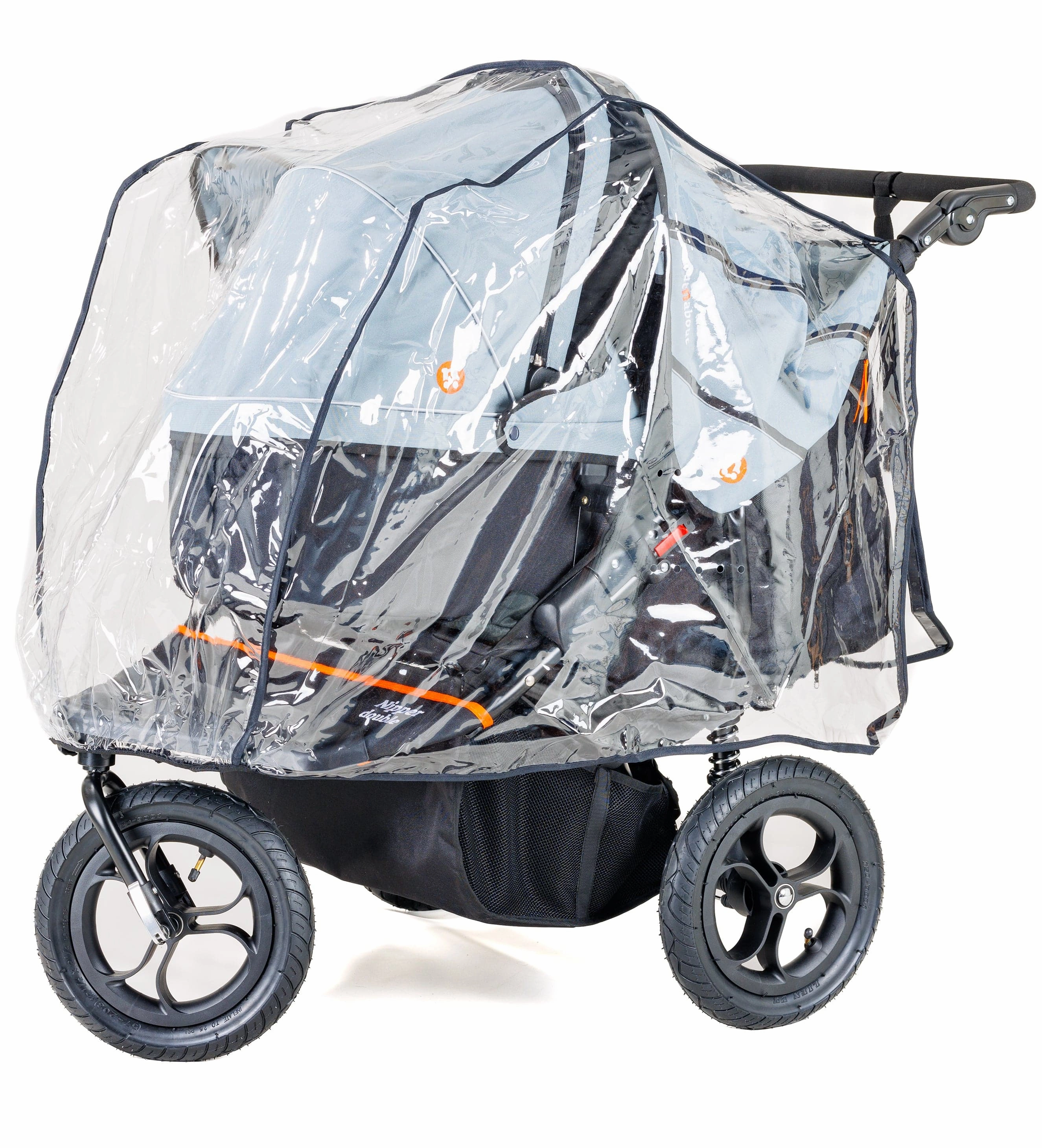 Out n About Nipper V5 Double Pushchair Starter Bundle - Sycamore Green