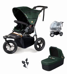 Out n About Nipper V5 Single Pushchair Starter Bundle - Sycamore Green