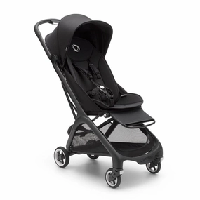 Outlet - Bugaboo Butterfly Pushchair - Black/Midnight Black