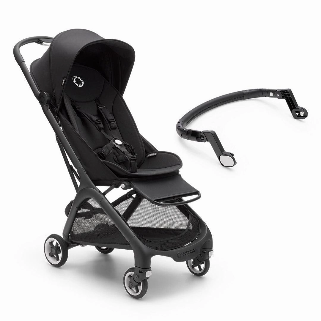 Outlet - Bugaboo Butterfly Pushchair - Black/Midnight Black