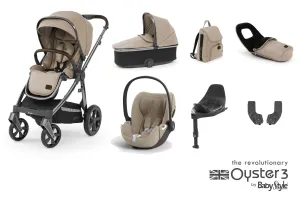 Oyster 3 Luxury Cloud T Bundle (7pc Set) - Butterscotch / Cozy Beige
