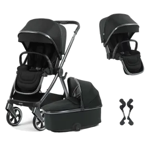 Oyster 4 Double Stroller - Black Olive