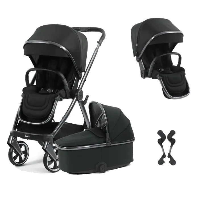 Oyster 4 Double Stroller - Black Olive