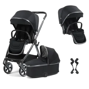 Oyster 4 Double Stroller - Carbonite