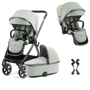 Oyster 4 Double Stroller - Pistachio