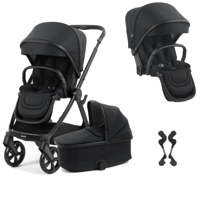 Oyster 4 Double Stroller - Raven