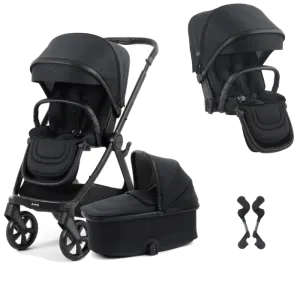Oyster 4 Double Stroller - Raven