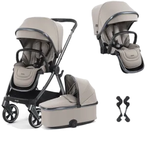 Oyster 4 Double Stroller - Stone