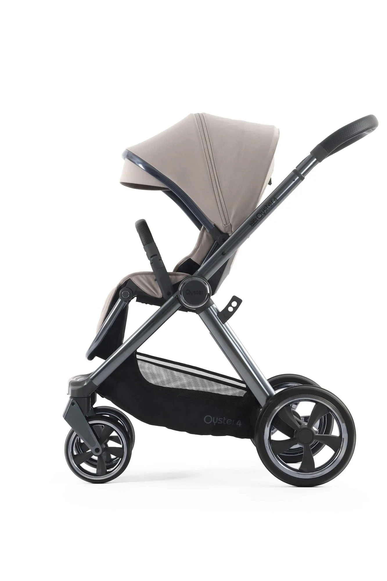 Oyster 4 Double Stroller - Stone