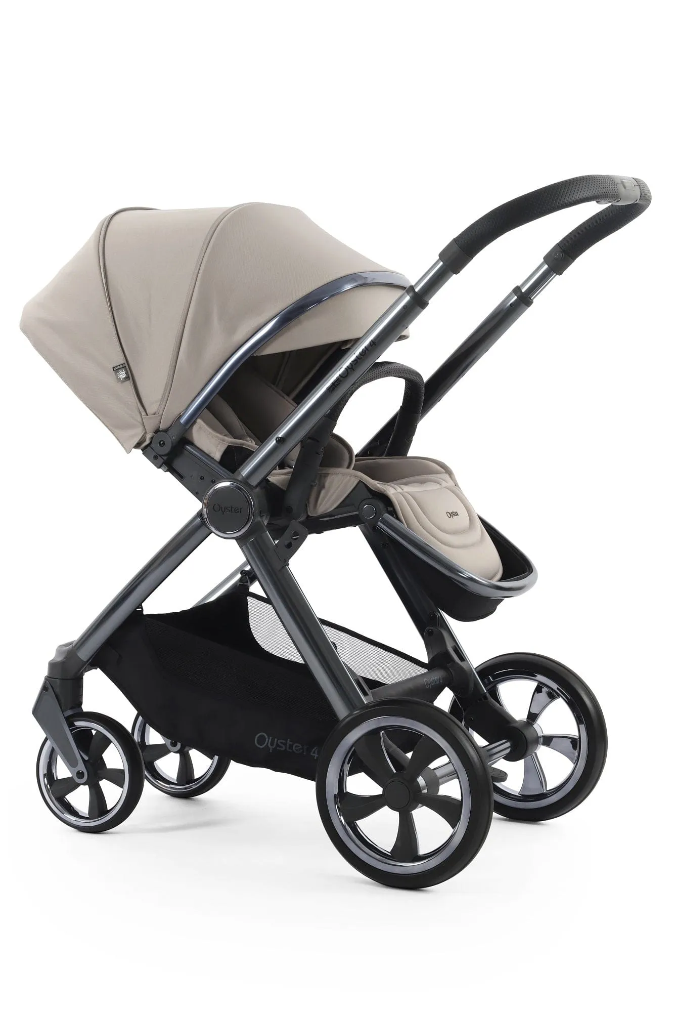 Oyster 4 Double Stroller - Stone